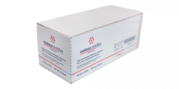 Makesa-Zinkflex Zinc Bandage 10 cm x 10 m - AP 10 pc. - PZN 11280296