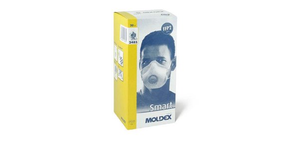 Moldex 2485 Smart Atemschutzmaske FFP2 NR D - mit Ventil - 20 Stck.