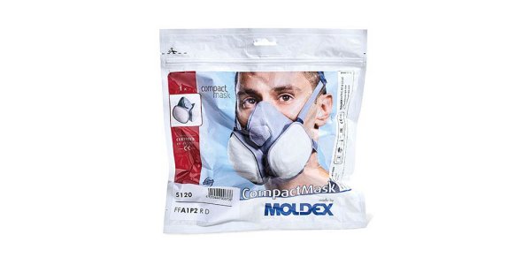 Moldex 5120 CompactMask Halbmaske FFA1P2 R D - mit Ventil