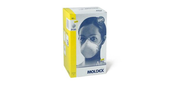 Moldex 3150 Air Small Atemschutzmaske FFP2 R D - ohne Ventil - 10 Stck.