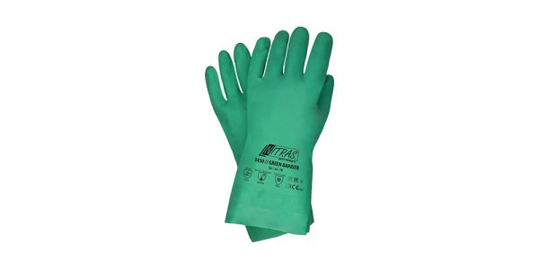 NITRAS 3450 GREEN BARRIER Chemikalienschutzhandschuh Größe 10 - 144 Paar