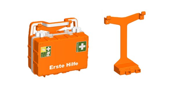 Söhngen Erste-Hilfe Koffer DYNAMIC-GLOW orange S DIN 13157