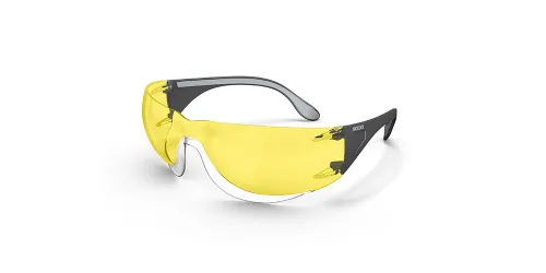 Moldex Adapt 2K Contrast Schutzbrille mit rahmenlosem Design und klarem Sichtfeld